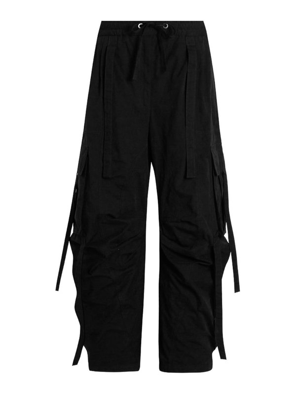 DOLCE & GABBANA: Pantalones casual - Pantalón Casual - Negro