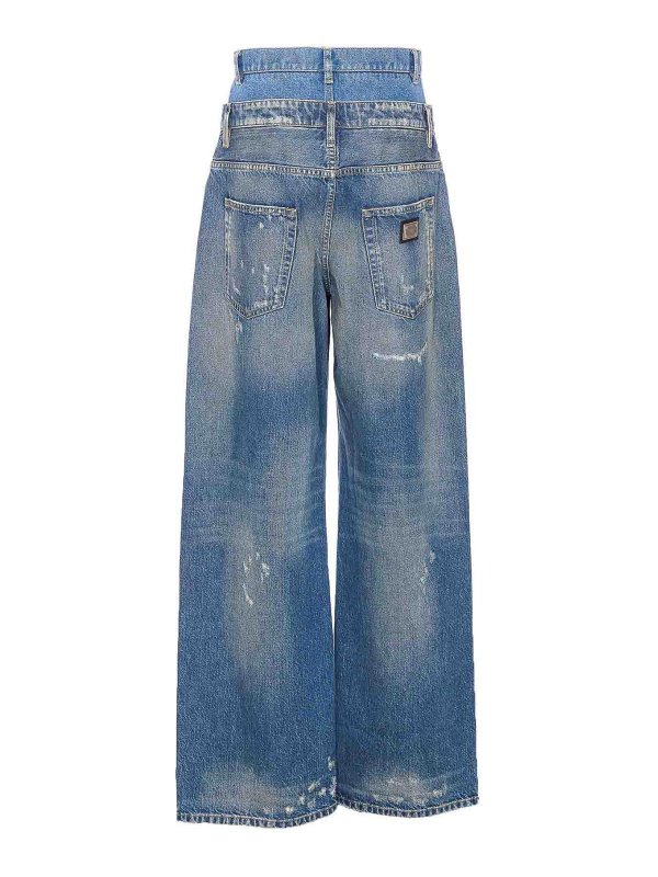 DOLCE & GABBANA: ボーイフレンドデニム online - ボーイフレンド - ブルー