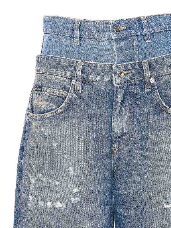 ボーイフレンド - ブルー shop online: DOLCE & GABBANA