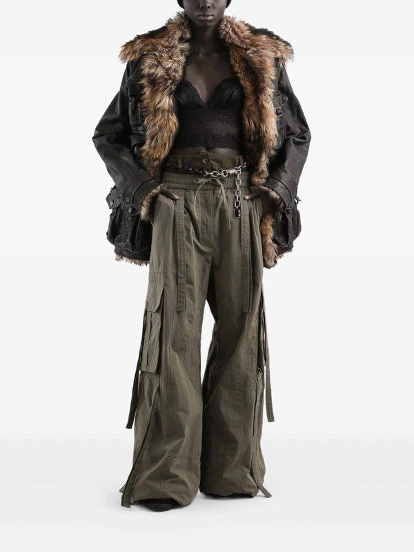 カジュアルパンツ - 緑 Replica 
online: DOLCE & GABBANA