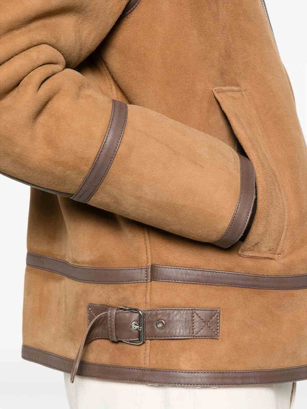 DONDUP buy online Lederjacke - Braun