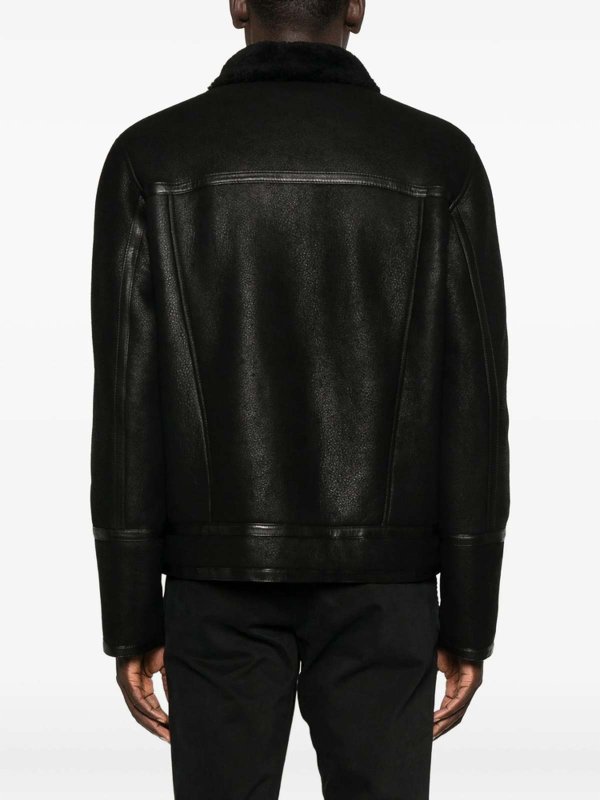 DONDUP: レザージャケット online - レザージャケット - 黒