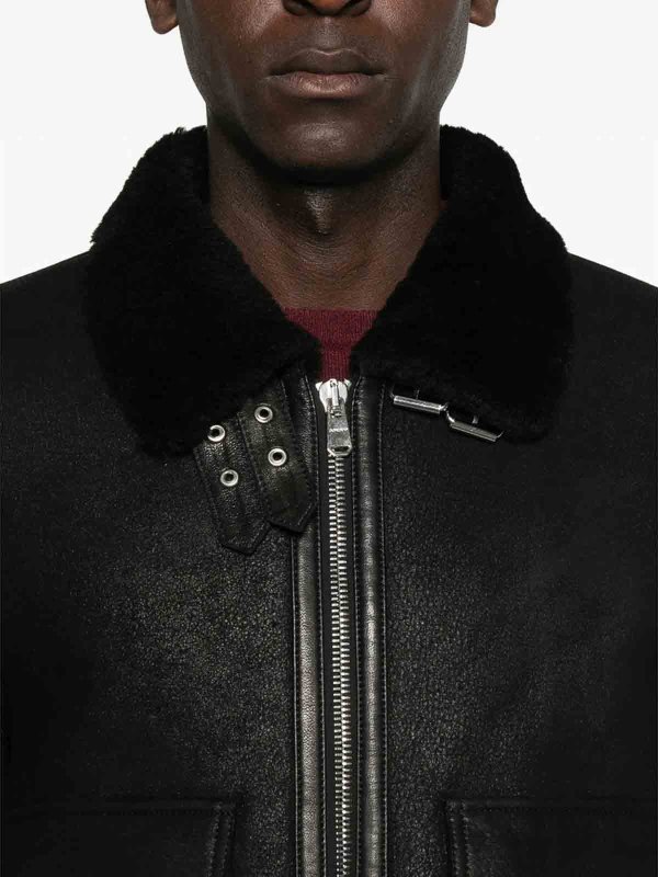 DONDUP buy online レザージャケット - 黒