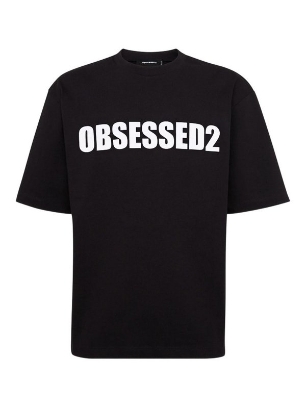 DSQUARED2: Camisetas - Camiseta - Negro