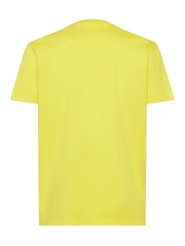 DSQUARED2: Tシャツ online - Tシャツ - イエロー