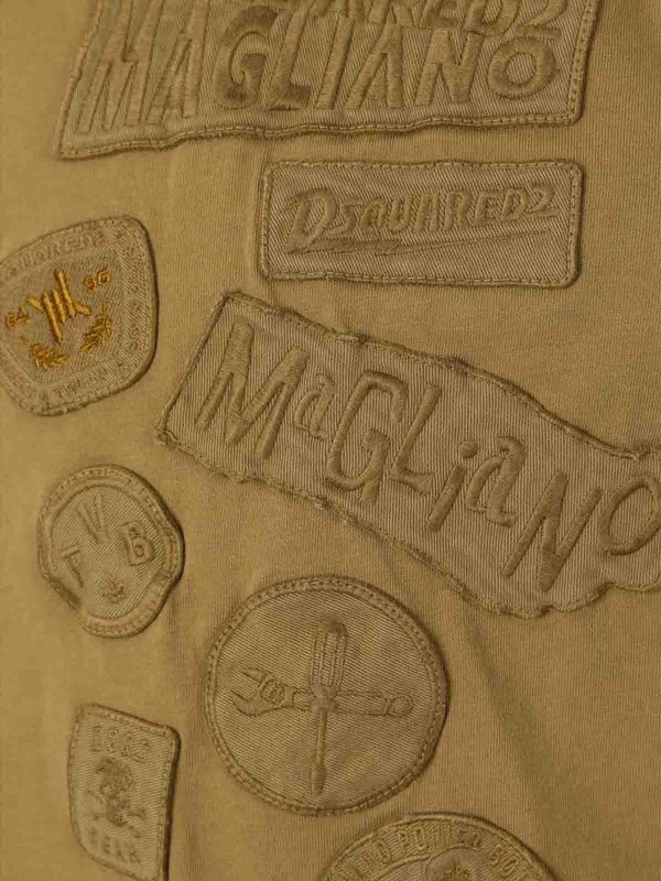 The Best Shops DSQUARED2: T-shirts - T-Shirt - Grün