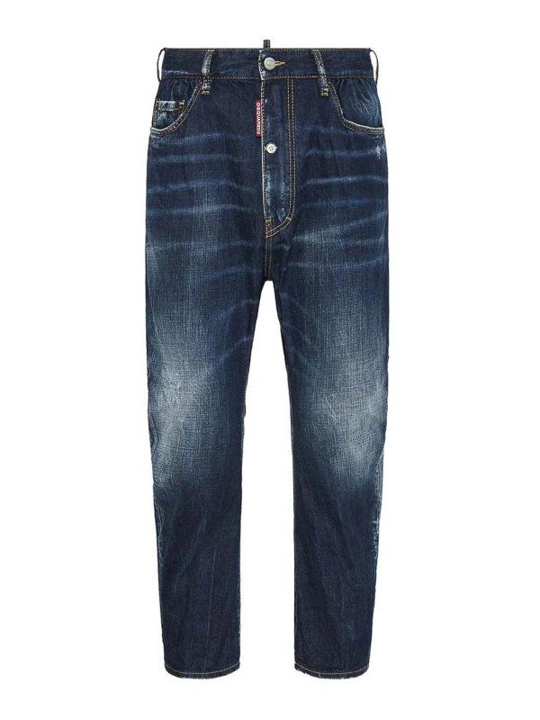 DSQUARED2: straight leg jeans - Jeans