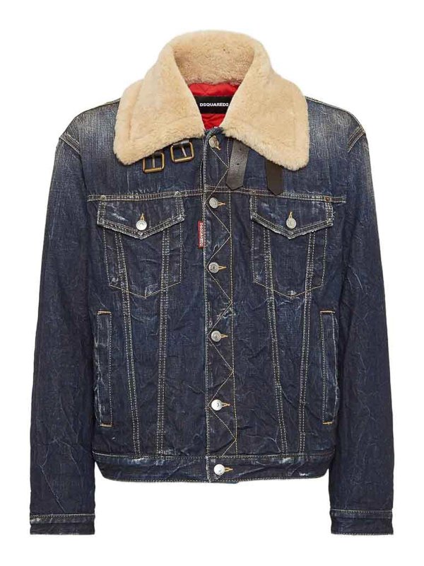 DSQUARED2: denim jacket - Outerwear
