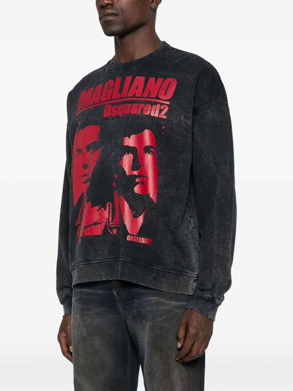 Sudadera - Negro shop online: DSQUARED2