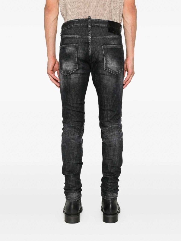 DSQUARED2: Jeans skinny online - Jean Skinny - Noir