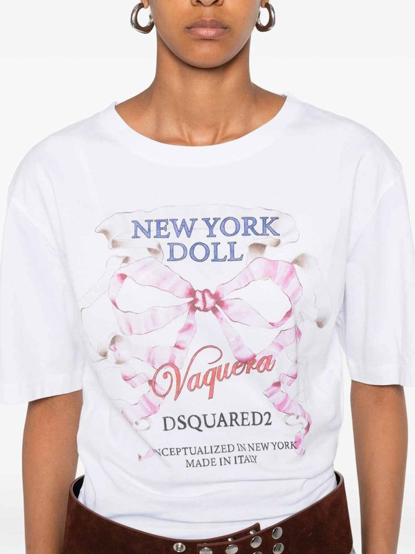 The Best Shops DSQUARED2: Camisetas - Camiseta - Blanco