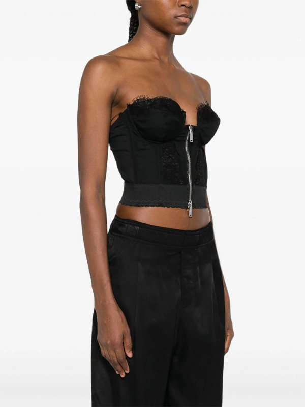 トップ/タンクトップ - 黒 shop online: DSQUARED2