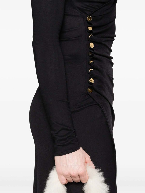 The Best Shops ELISABETTA FRANCHI: Robe longueur genou - Robe Au Genou - Noir