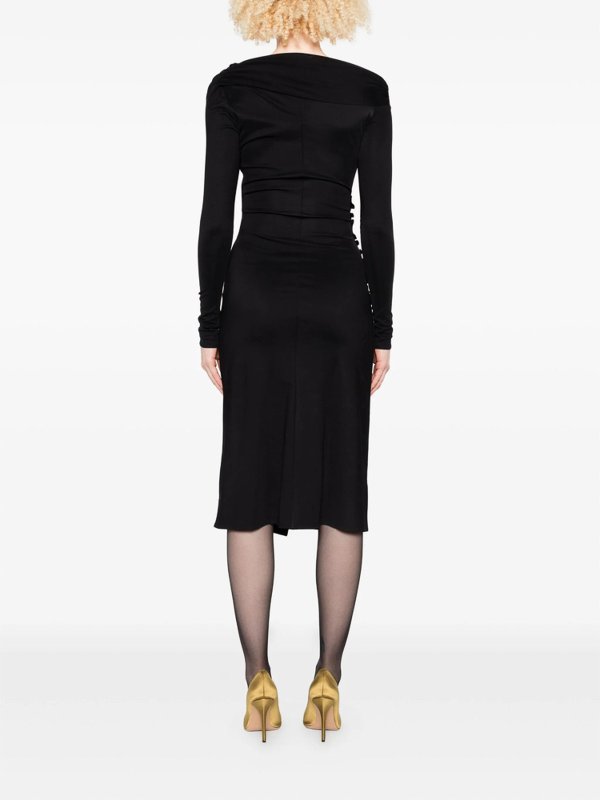 Robe Au Genou - Noir shop online: ELISABETTA FRANCHI