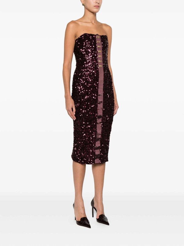 ELISABETTA FRANCHI: Cocktailkleider online - Cocktailkleid - Lila