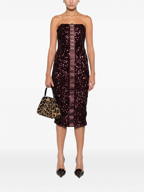 Cocktailkleid - Lila shop online: ELISABETTA FRANCHI