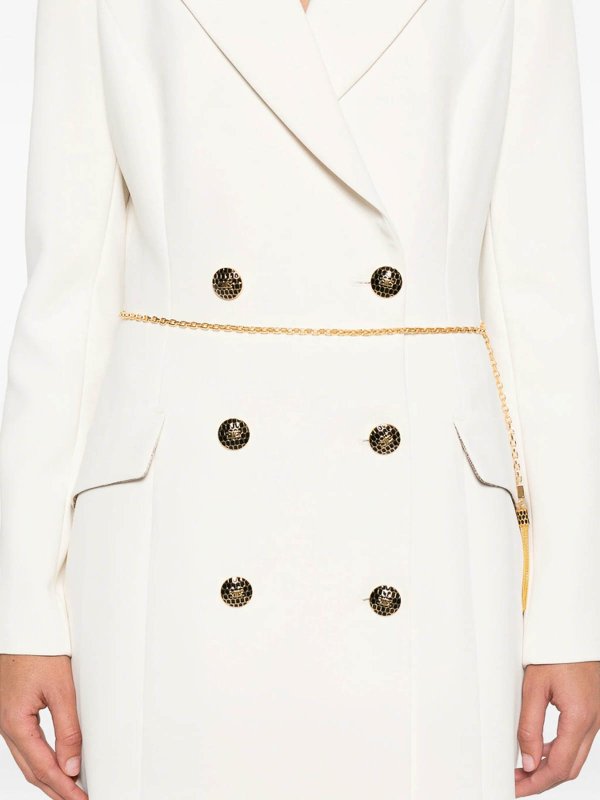 The Best Shops ELISABETTA FRANCHI: ショートドレス - ショートドレス - ベージュ