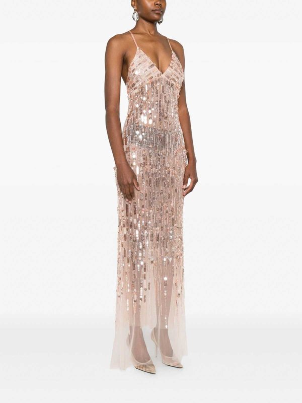 Robe De Cocktail - Couleur Chair shop online: ELISABETTA FRANCHI