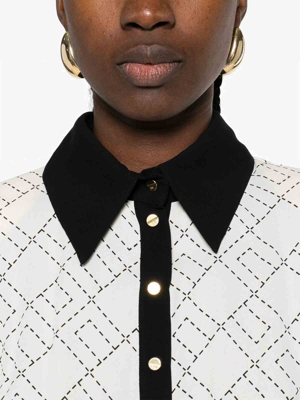 The Best Shops ELISABETTA FRANCHI: Maxi robe - Maxi Robe - Blanc