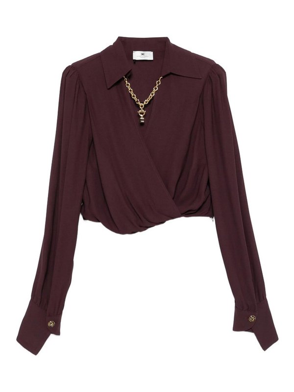 ELISABETTA FRANCHI: Hemden - Hemd - Braun