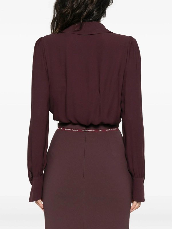 The Best Shops ELISABETTA FRANCHI: Hemden - Hemd - Braun