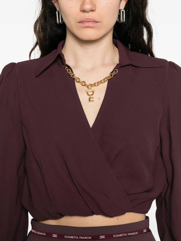 ELISABETTA FRANCHI buy online Hemd - Braun