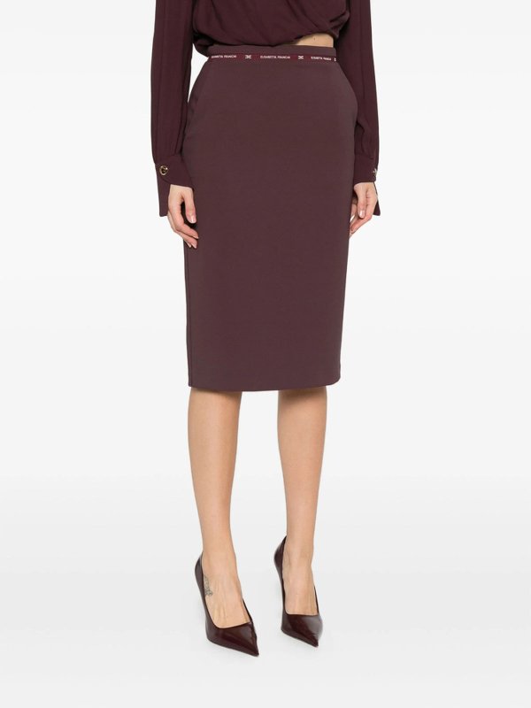 The Best Shops ELISABETTA FRANCHI: Knee length skirts & Midi - Skirt