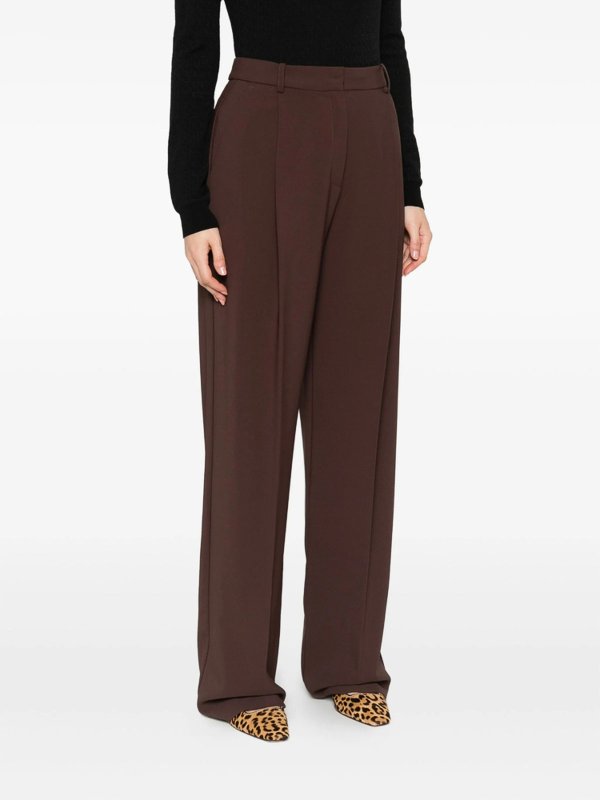 ELISABETTA FRANCHI: カジュアルトラウザー online - カジュアルパンツ - ブラウン