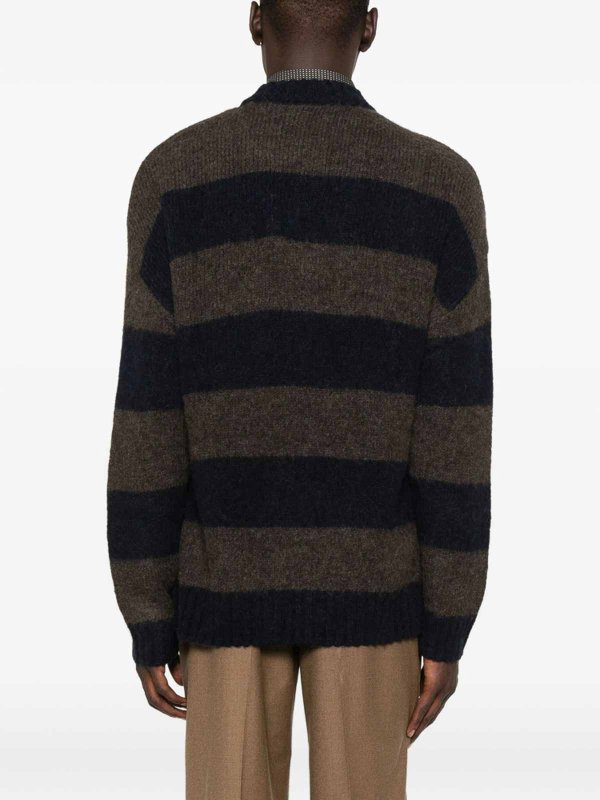 EMPORIO ARMANI buy online クルーネック - ブラウン