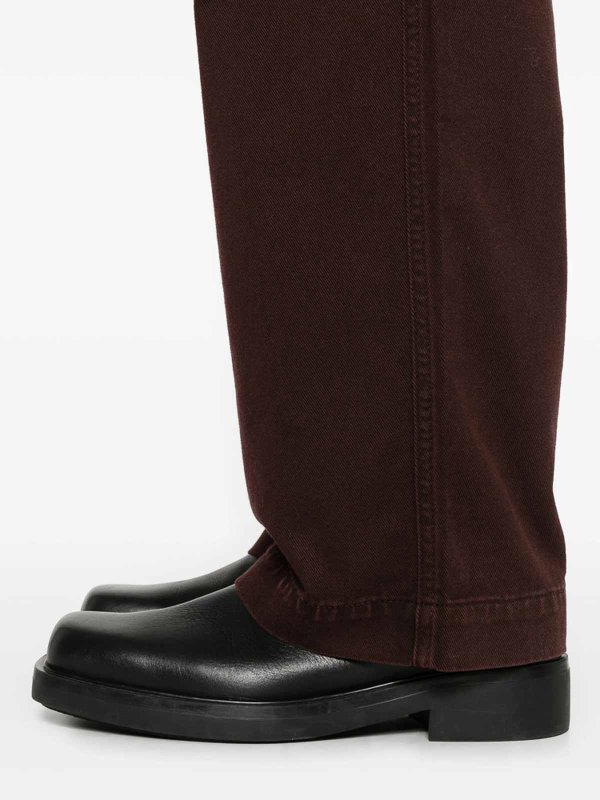 EMPORIO ARMANI buy online フレアジーンズ - ブラウン