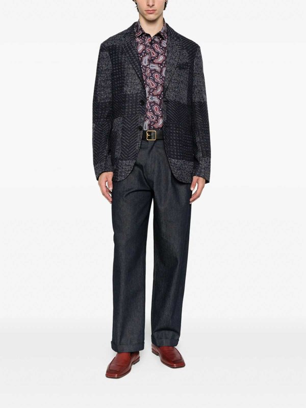 ETRO buy online Blazer Elegante - Azul