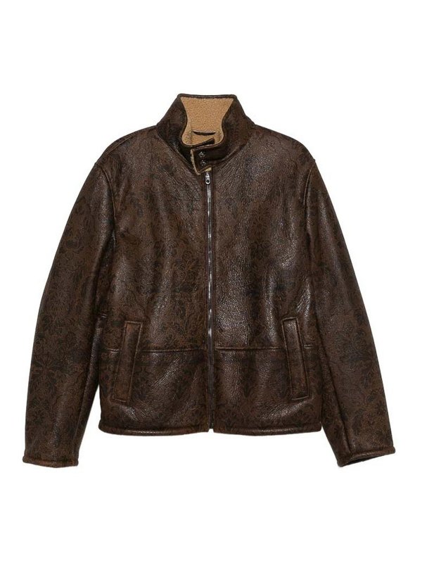 ETRO: Col roulé & Col polo - Pull Col Roulé - Marron