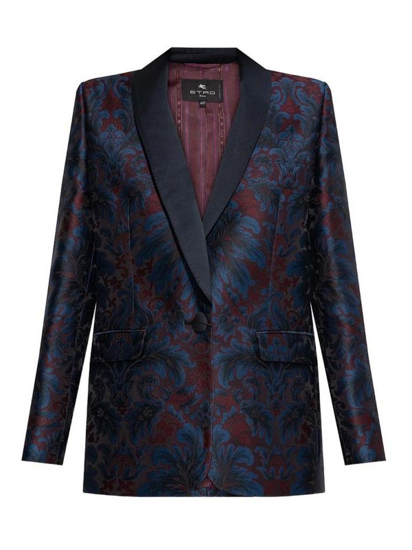 ETRO: Chaquetas de sastrerìa - Blazer Elegante - Azul