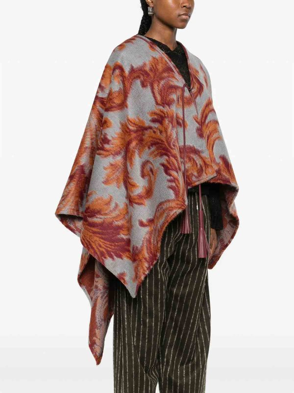 The Best Shops ETRO: Capes & Ponchos - Cape - Blau