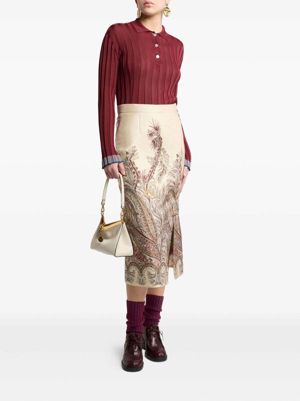 ETRO: Faldas largas online - Falda Larga - Beis