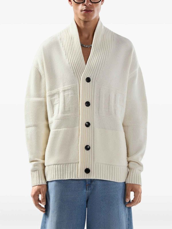 クルーネック - ベージュ shop online: GCDS