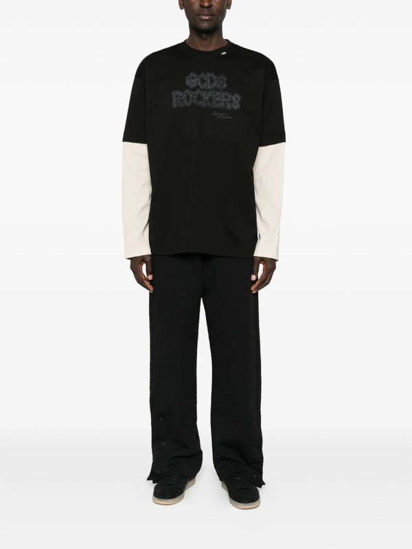 GCDS: クルーネック online - クルーネック - 黒