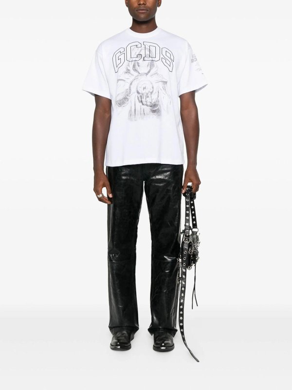 The Best Shops GCDS: Camisetas - Camiseta - Blanco