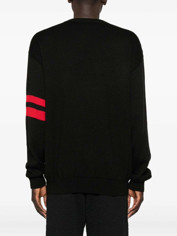 GCDS: クルーネック online - クルーネック - 黒