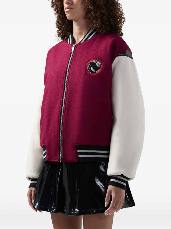 Bomber - Rouge shop online: GCDS