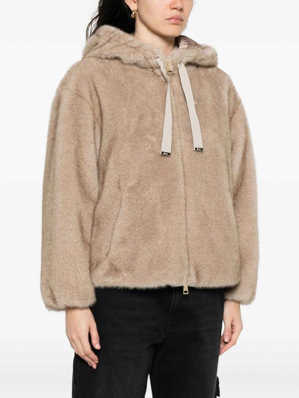 HERNO: Fur & Shearling Coats online - Outerwear
