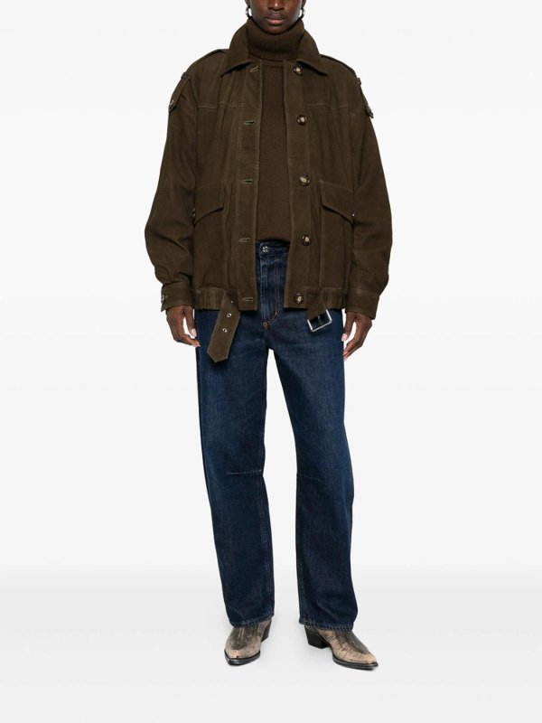 Iro: Lederjacken online - Lederjacke - Grün