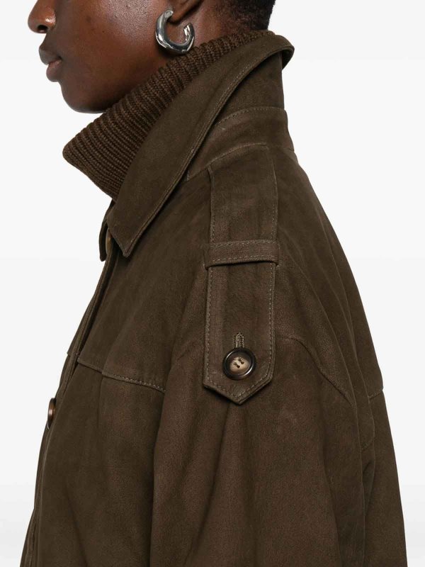 Lederjacke - Grün shop online: Iro