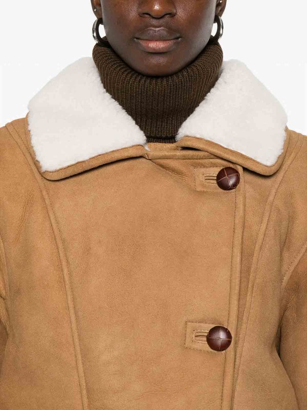 Iro: leather jacket online - Outerwear