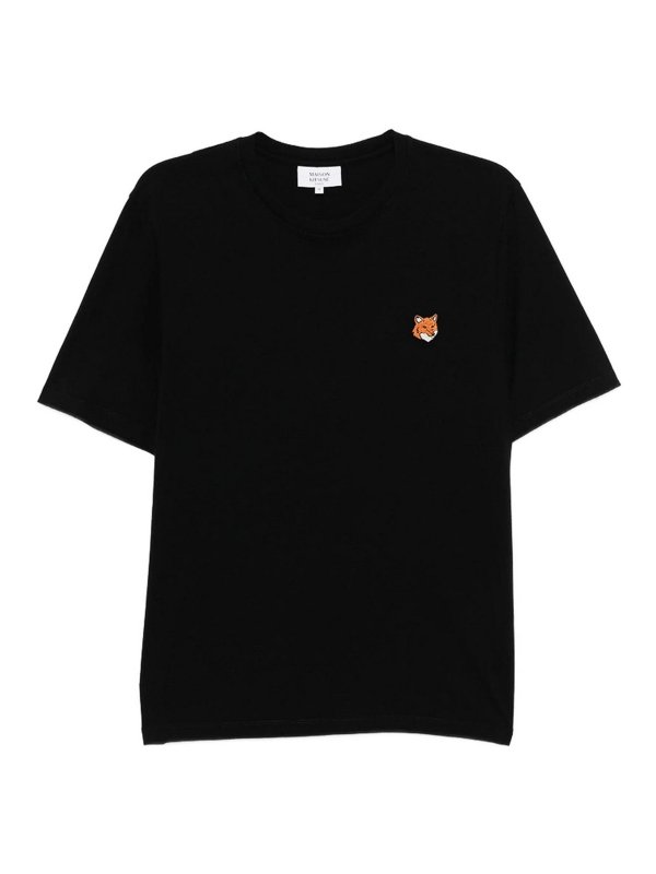 MAISON KITSUNÉ: Camisetas - Camiseta - Negro