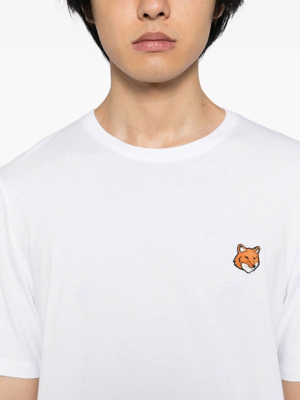 MAISON KITSUNÉ: Camisetas online - Camiseta - Blanco