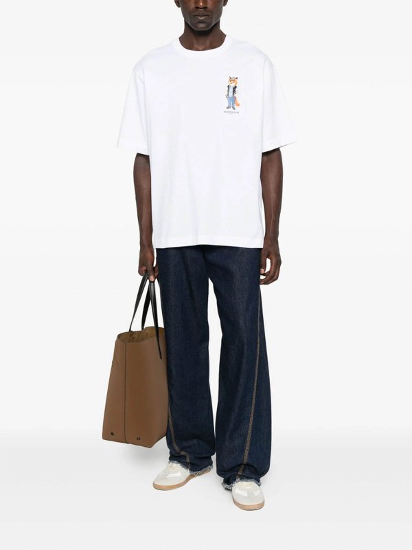 The Best Shops MAISON KITSUNÉ: t-shirts - T-Shirt Maison Kitsun