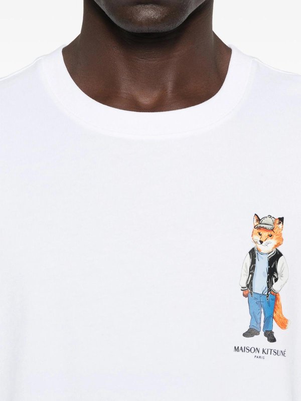 T-Shirt Maison Kitsun shop online: MAISON KITSUNÉ