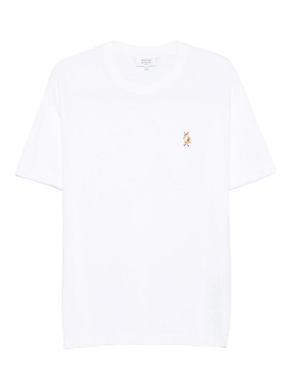 MAISON KITSUNÉ: Camisetas - Camiseta - Blanco