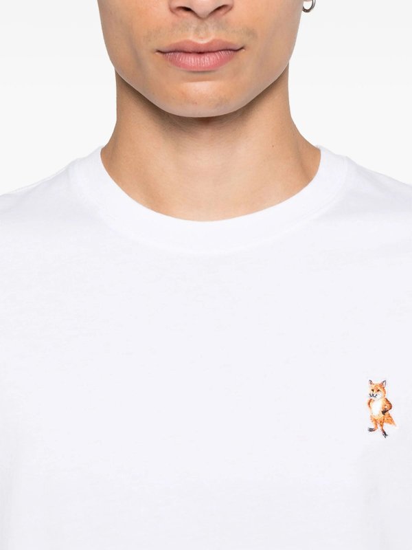 The Best Shops MAISON KITSUNÉ: Camisetas - Camiseta - Blanco